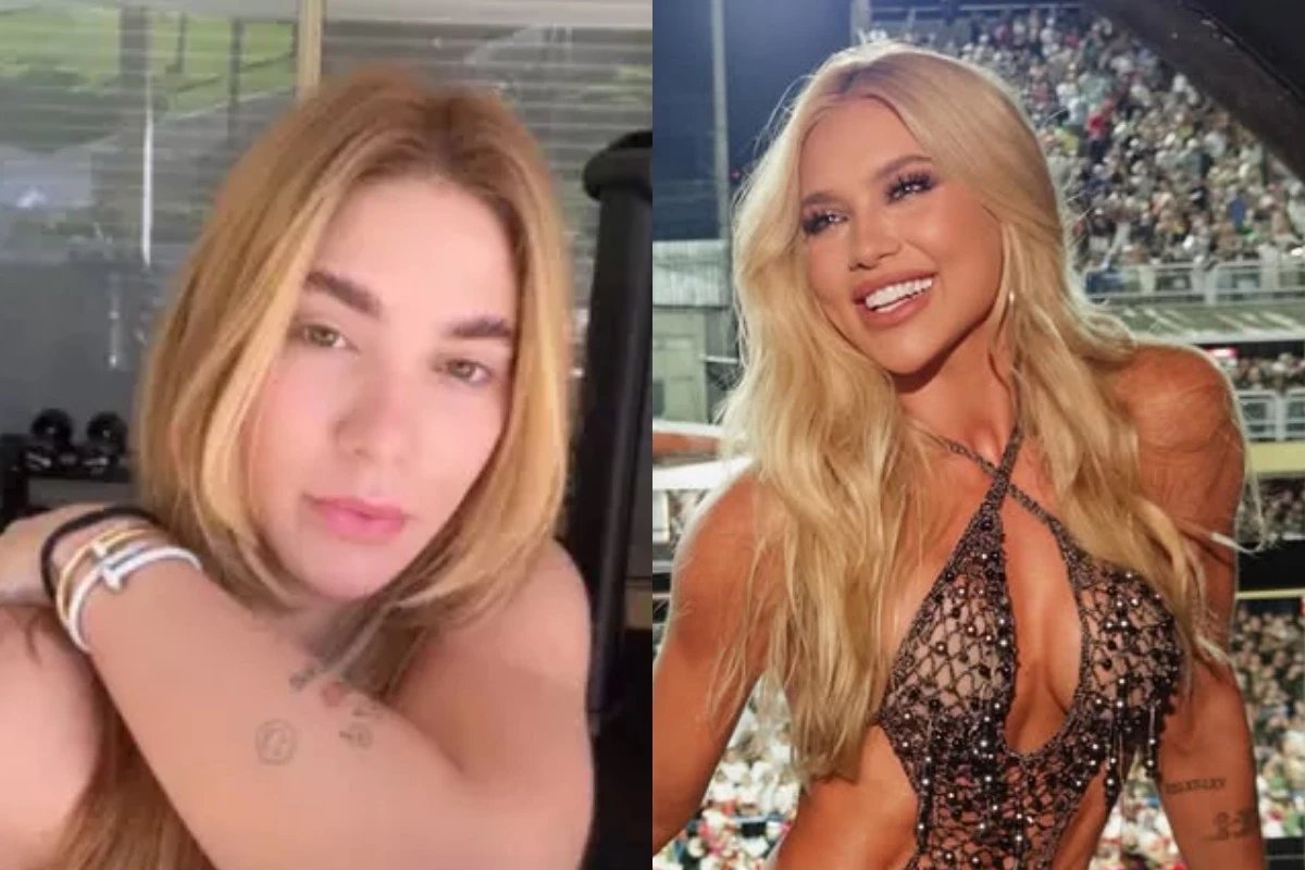 Indignada com ocorrido Virginia Fonseca abandona Desfile das Campeas e