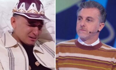 Joao Gomes e tomado pelo luto e precisa ser amparado