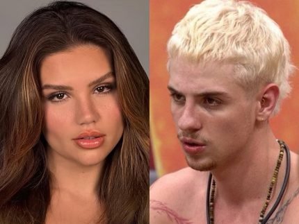 Juliano se incomoda com o rosto de Jordana e compara