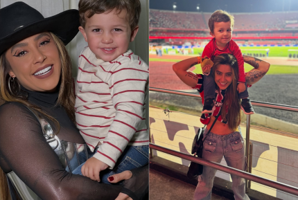 Lauana Prado celebra aniversario do enteado Cuido de voce como