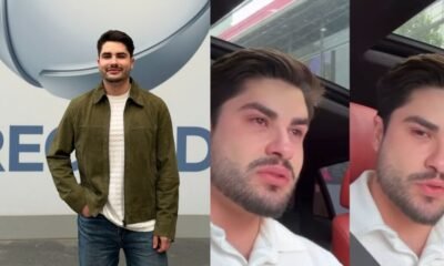 Lucas Souzanao se segura e chora em video apos demissao