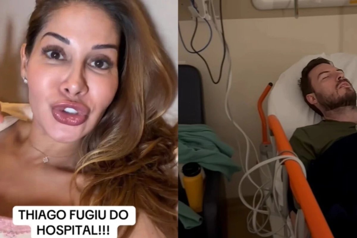 Maira Cardi relata episodio tenso e revela ‘Meu marido fugiu