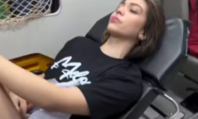 Melody passa mal deixa show de ambulancia e assusta fas