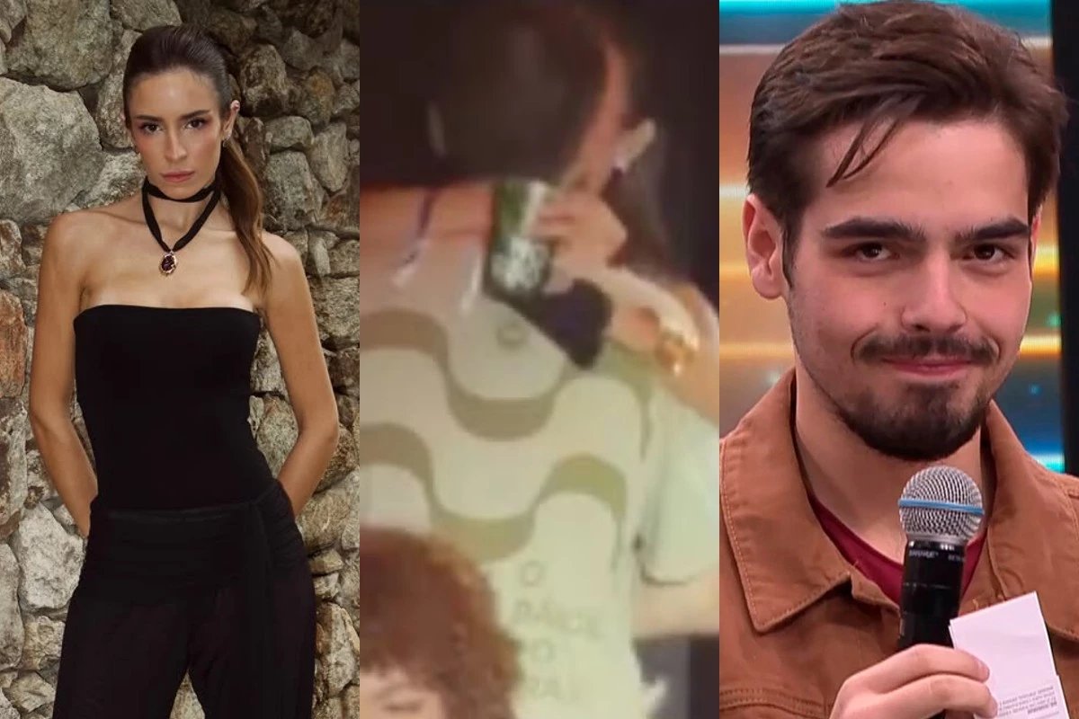 Moca que foi vista aos beijos com o filho de