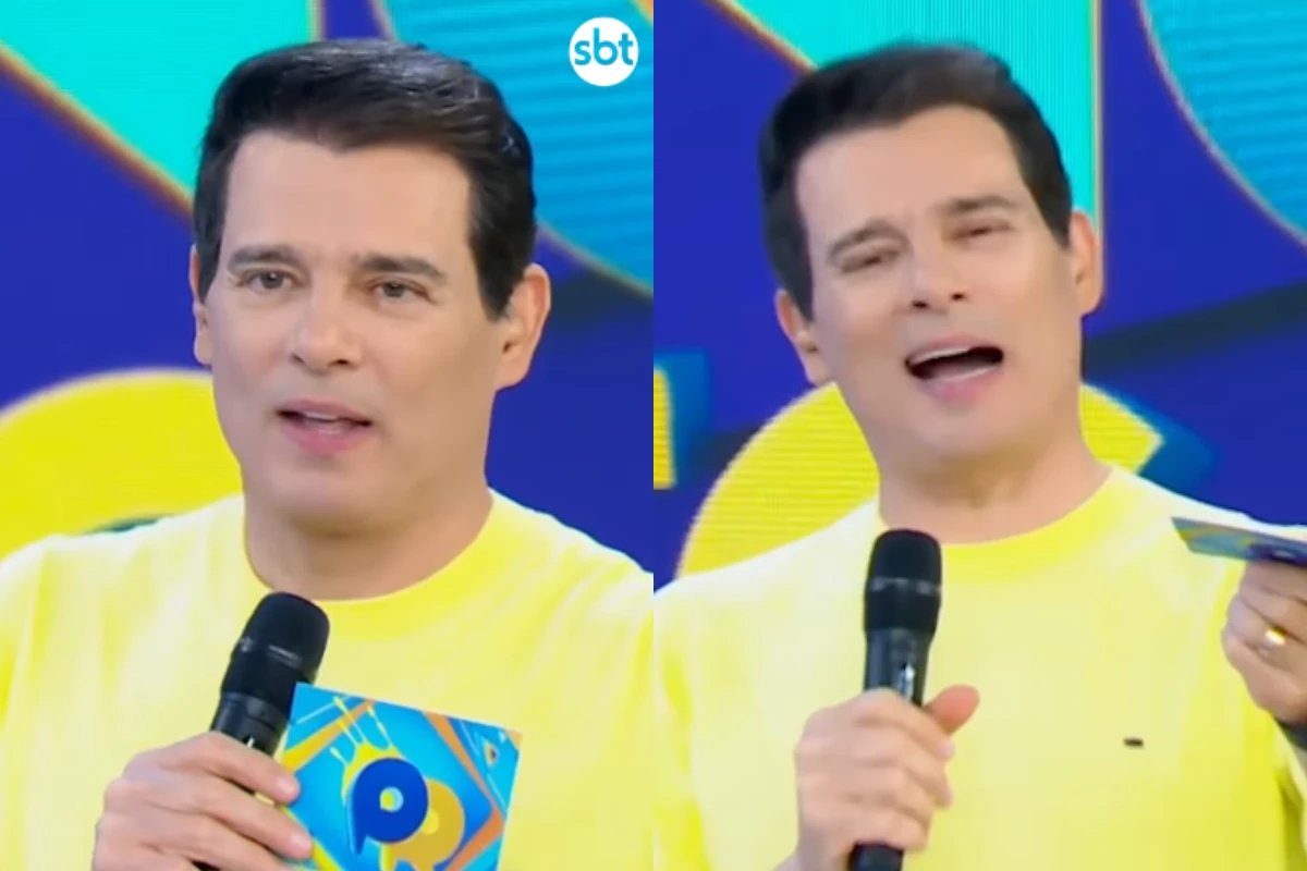 Noticia de cancelamento chega no Domingo Legal e Celso Portiolli