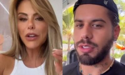 Poliana Rocha sai em defesa de Ze Felipe apos ataques