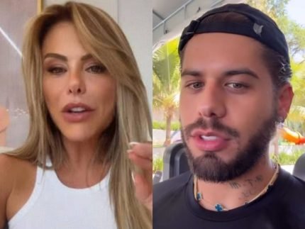 Poliana Rocha sai em defesa de Ze Felipe apos ataques