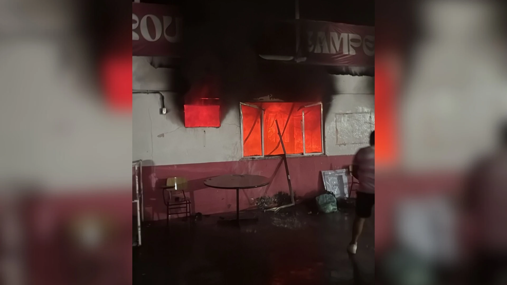 Quadra de escola de samba pega fogo a uma.webp