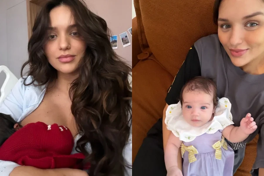 Rafa Kalimann compartilha foto mostrando o rostinho de Zuza.webp