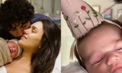 Rafa Kalimann e Nattan celebram um mes da filha Zuza