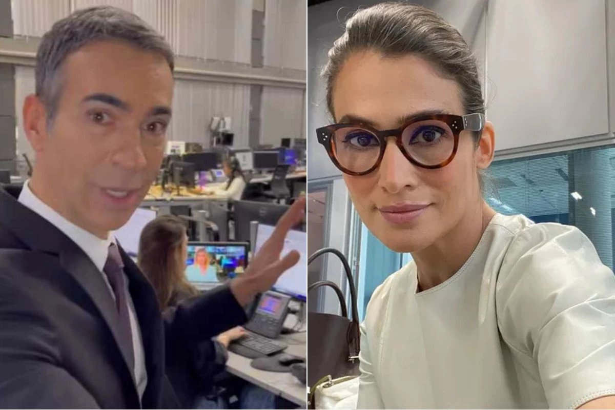 Renata aparece em situacao incomum na Globo e clique de