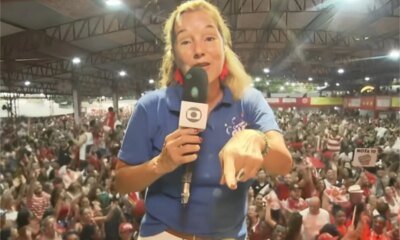 Reporter da Globo acerta mais uma vez a campea do