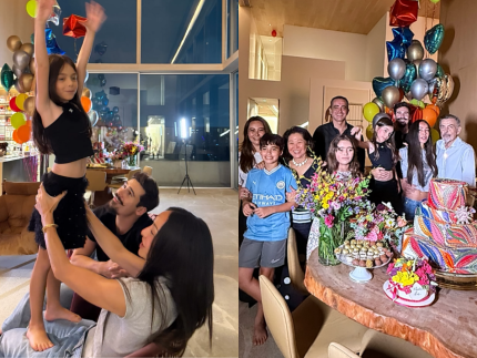 Sabrina Sato comemora 45 anos em festa intimista com a