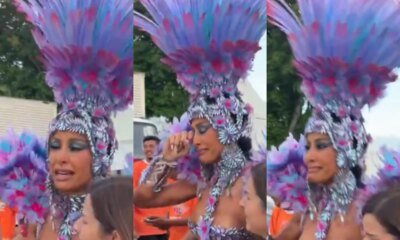 Sabrina Sato desaba em choro ao chegar atrasada e perder