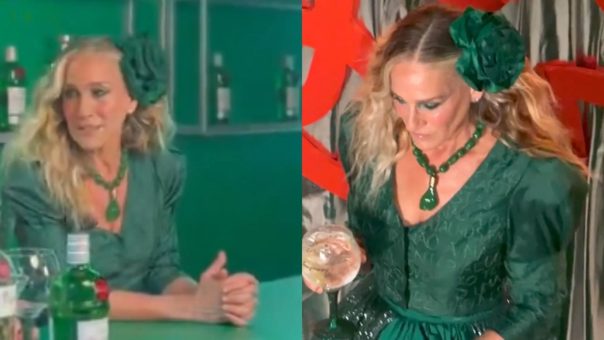 Sarah Jessica Parker surge sorridente em evento de Carnaval.webp