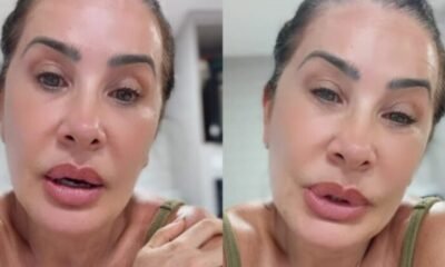 Scheila Carvalho comenta sobre situacao de familiares em meio enchentes