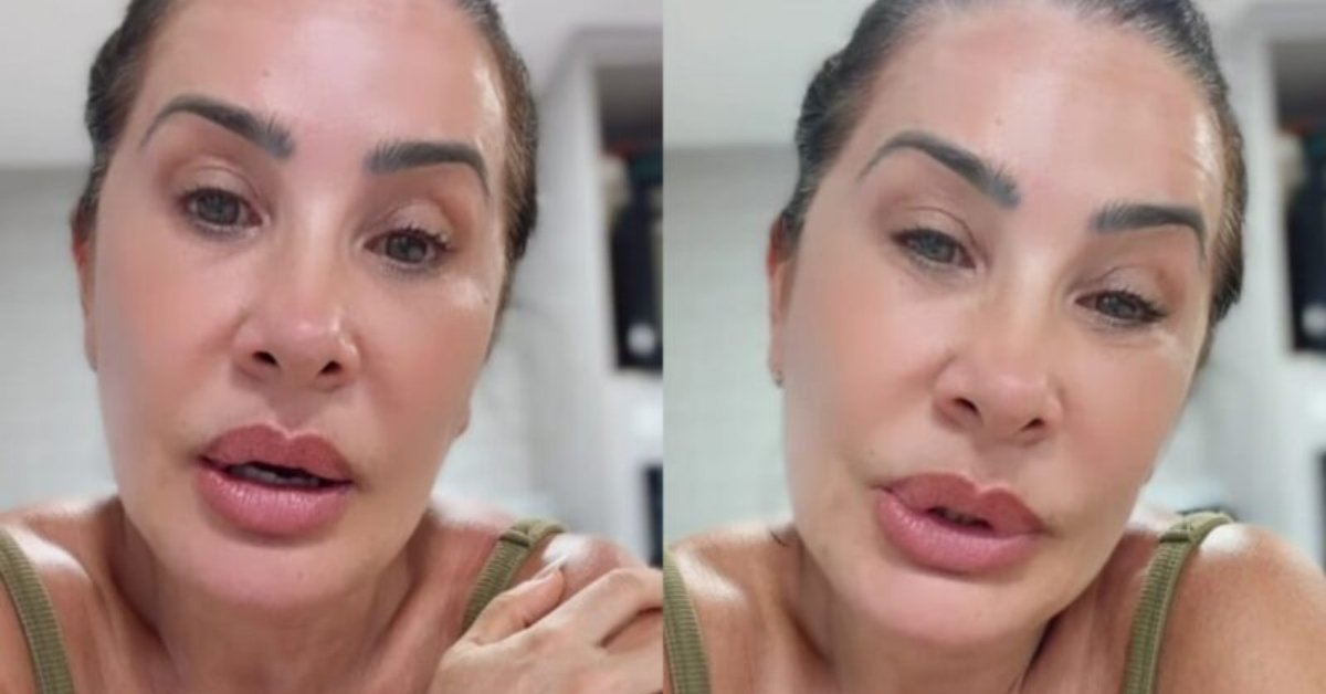 Scheila Carvalho comenta sobre situacao de familiares em meio enchentes