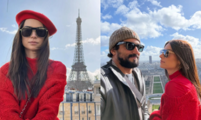 Thaila Ayala apresenta Paris para Renato Goes em viagem romantica