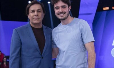 Tom Cavalcante aconselha filho de Gugu Liberato ‘Esta te iluminando