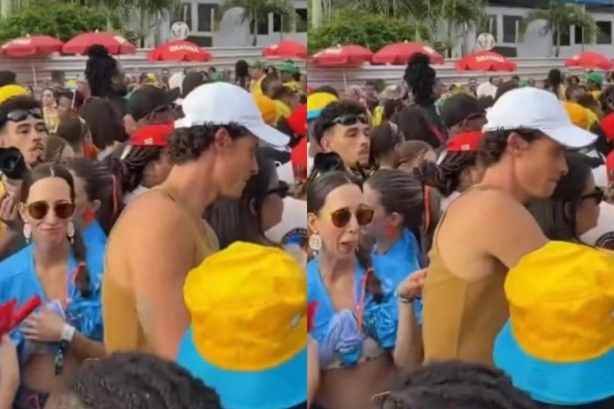 Video em bloco de Ivete Sangalo reacao de folia ao