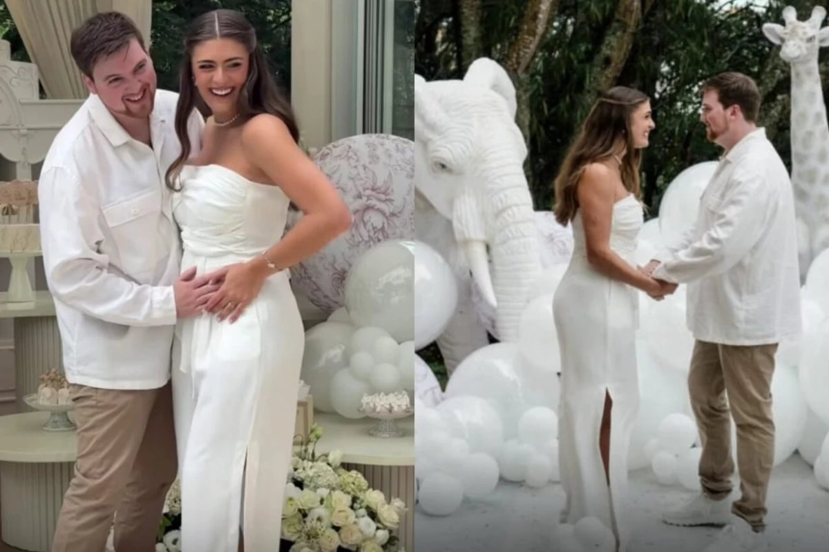 Video filha de Elaine Mickely e Cesar Filho revela