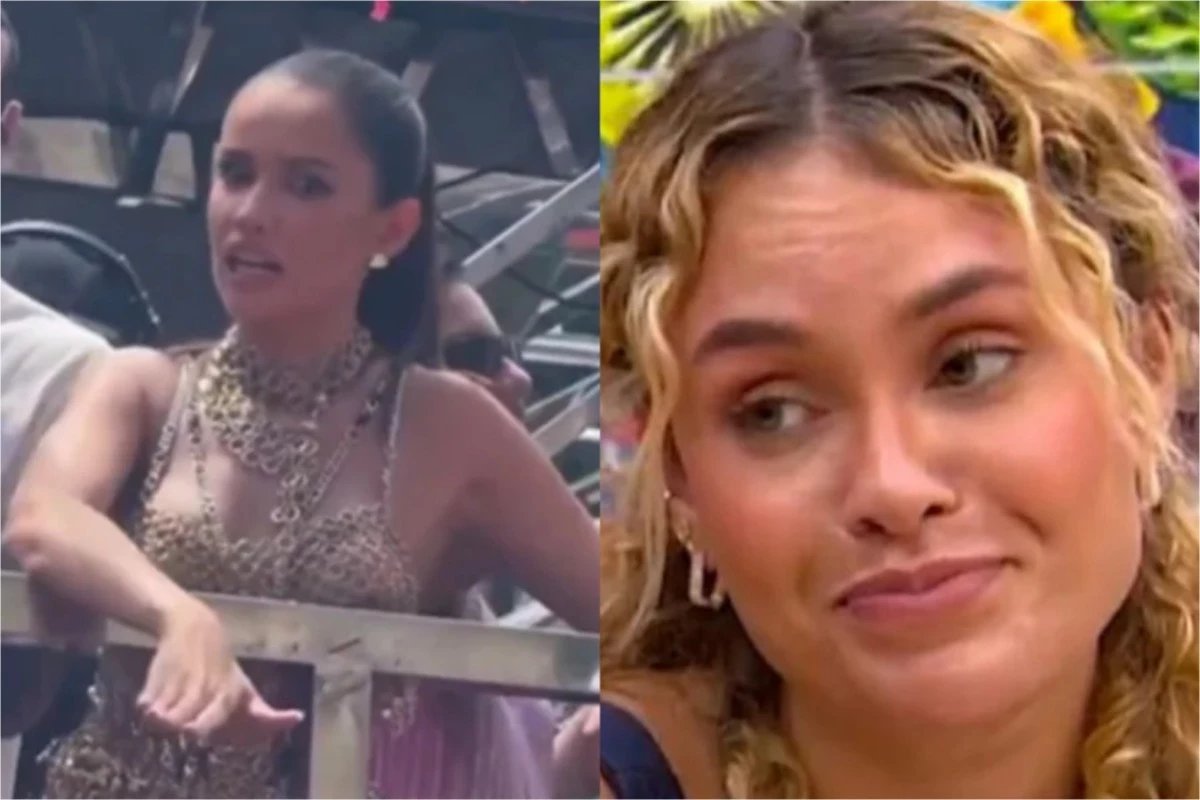 Video mostra reacao de Juliette ao ver Sarah Andrade sendo