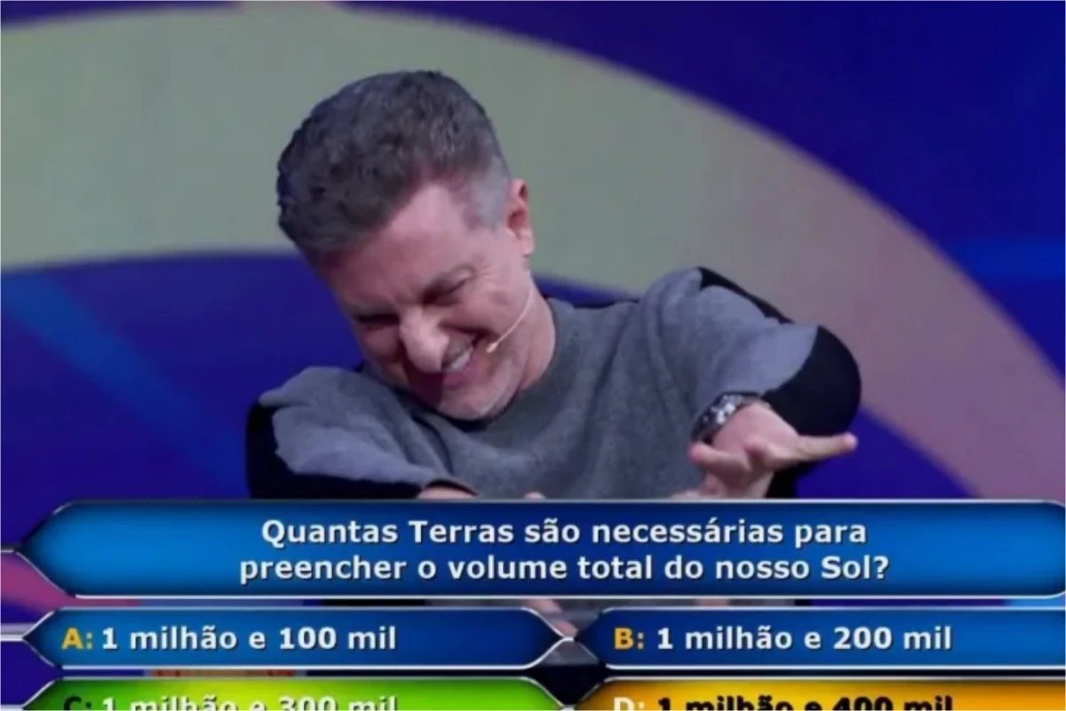 Video participante do Domingao erra pergunta que valia R 300