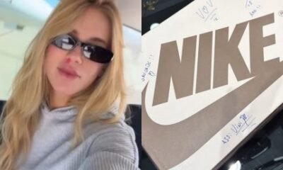 Virginia chega a Madri e ganha presente de Vini Jr