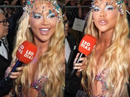 Virginia se inspira em caboclo de lanca no Baile da