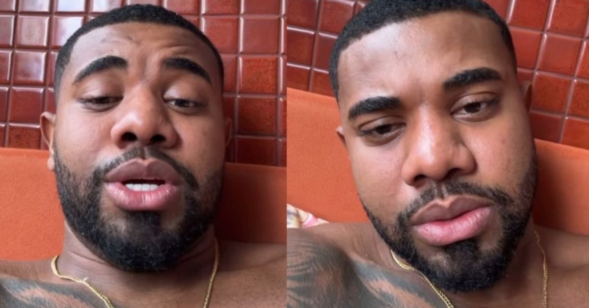 Virou as costas para mim