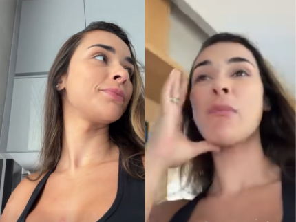 Visitinhas inesperadas Taina Militao flagra gambas dentro de casa e