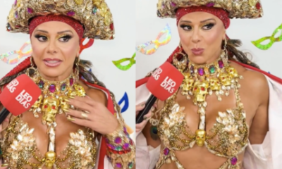 Viviane Araujo fala sobre desfile do Salgueiro e revela detalhes