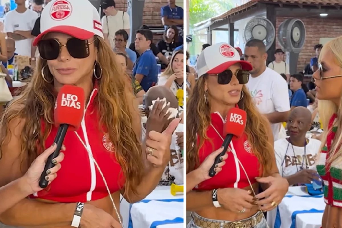 Viviane Araujo fica cara a cara com Virginia e