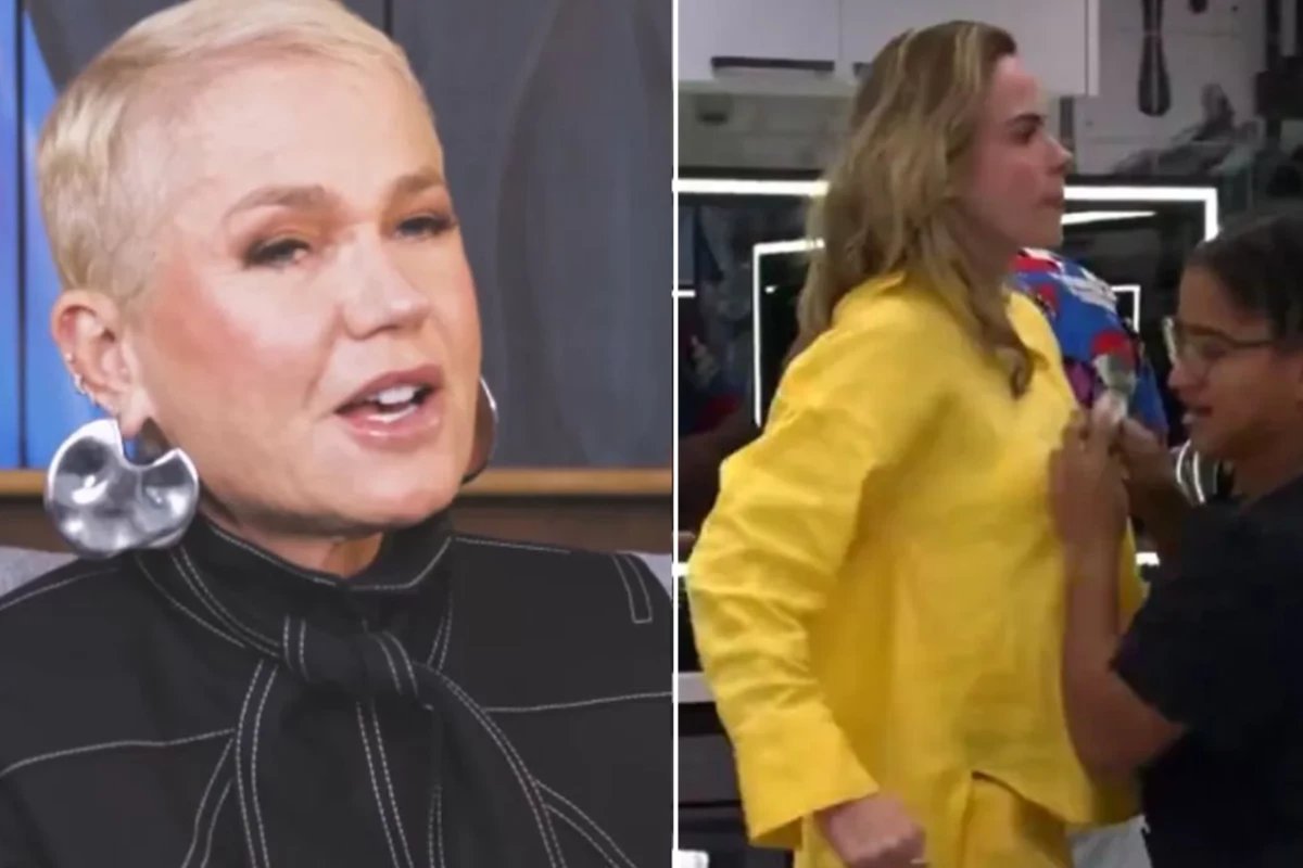Xuxa solta o verbo apos ver briga tensa entre Ana