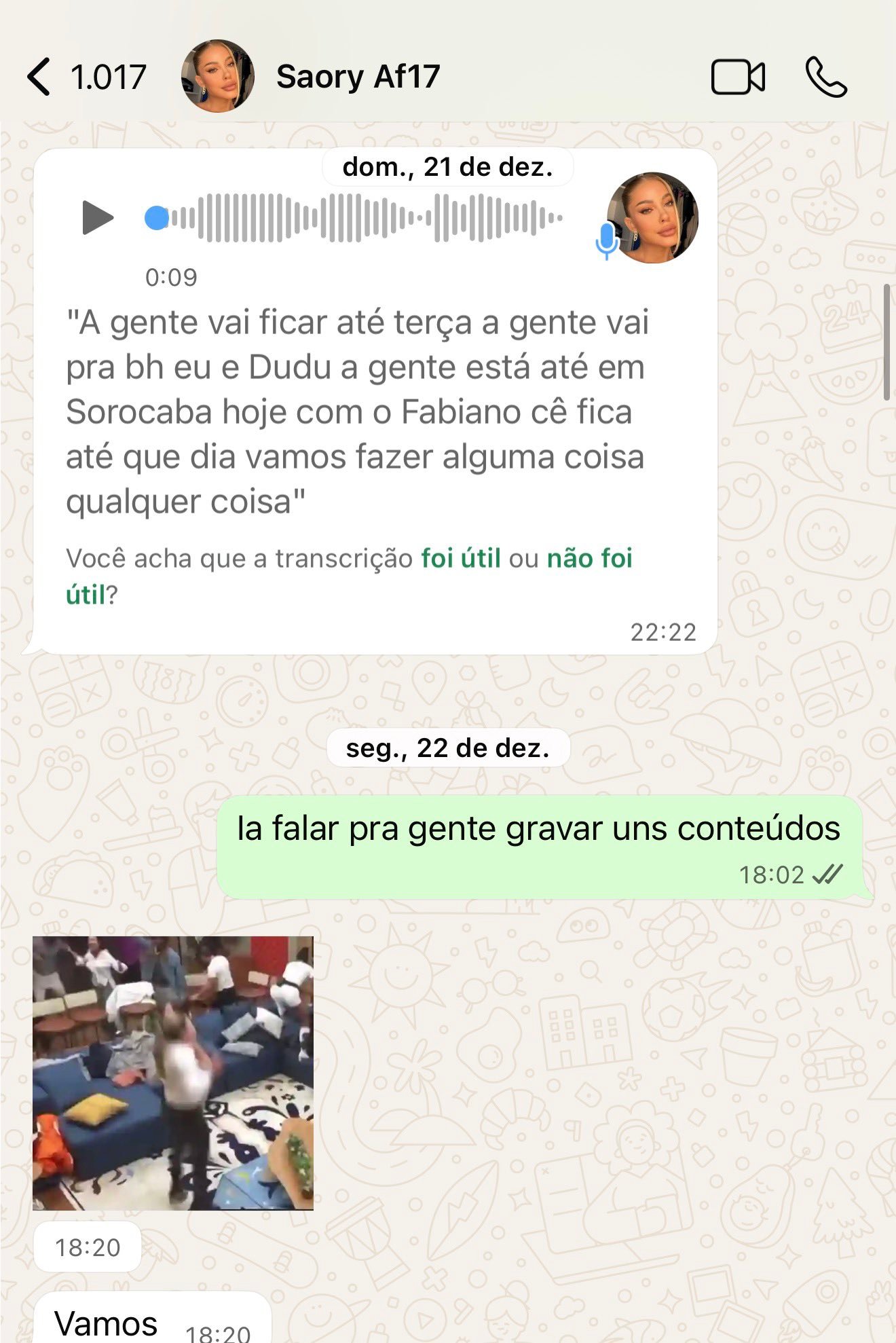 Reprodução: X/@DudaWendling