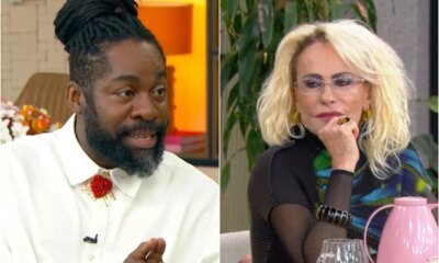 Ana Maria pergunta a Lazaro Ramos sobre separacao de Tais