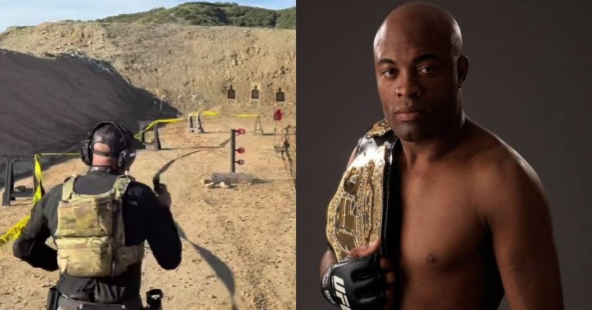Anderson Silva mostra treinamento para se tornar policial nos Estados