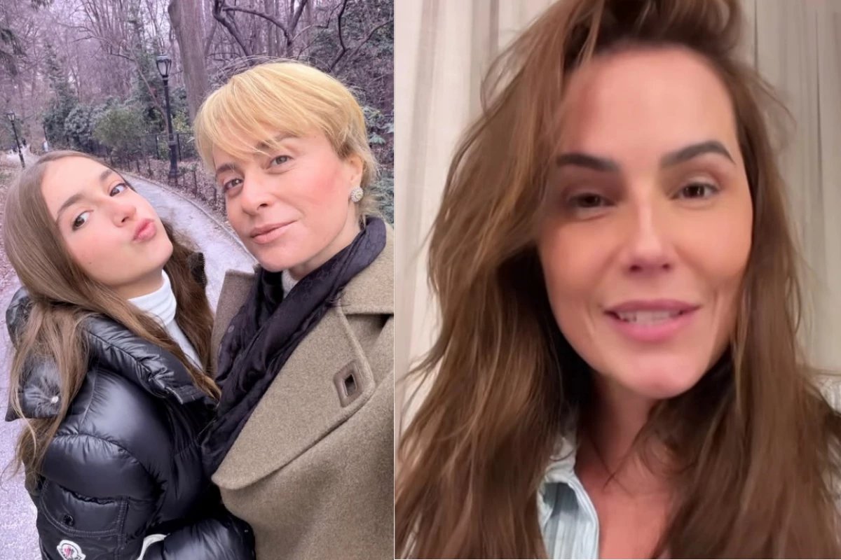 Angelica posta foto ao lado da filha Eva e comentario