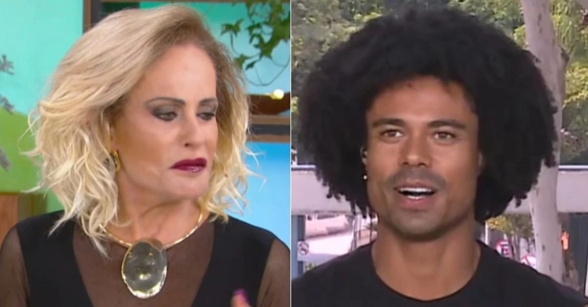 Ao vivo no Mais Voce Ana Maria Braga perde a