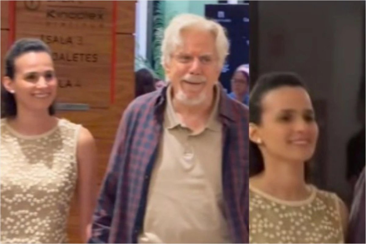 Aos 88 anos Reginaldo Faria vai a evento acompanhado da