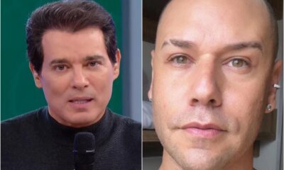 Apos Celso Portiolli lhe desejar forcas ao vivo Thiago Barnabe