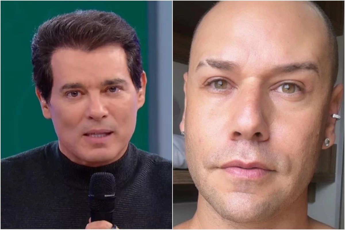 Apos Celso Portiolli lhe desejar forcas ao vivo Thiago Barnabe