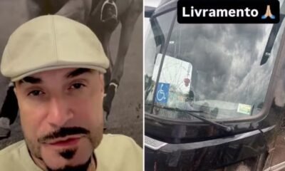 Apos acidente de onibus Latino revela imprudencia que poderia ter