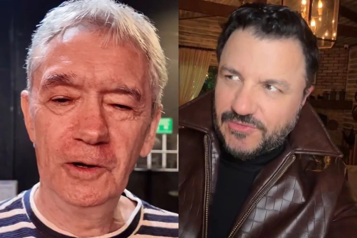 Apos encontro no palco com Serginho Groisman Mauricio Manieri faz