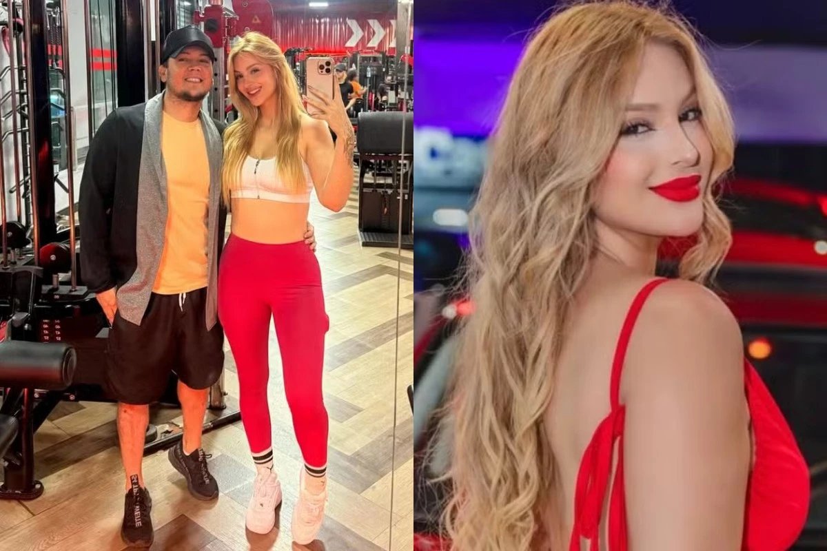 Apos escandalo com a ex mulher pai de MC Melody aparece