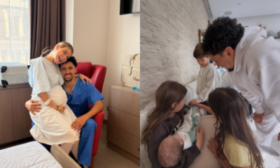 Apos internacao Carol Cabrino e o filho recem nascido recebem alta