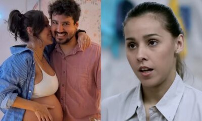 Atriz Thati Lopes faz cha revelacao e anuncia nome de