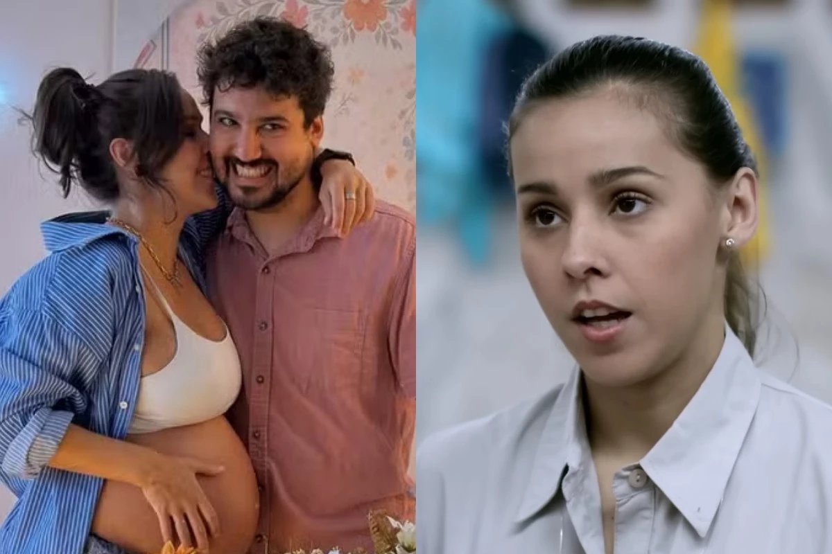 Atriz Thati Lopes faz cha revelacao e anuncia nome de