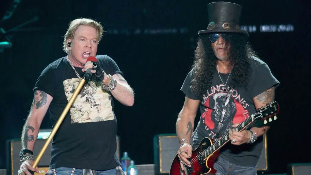 Axl e Slash fazem parte da formacao original do.webp