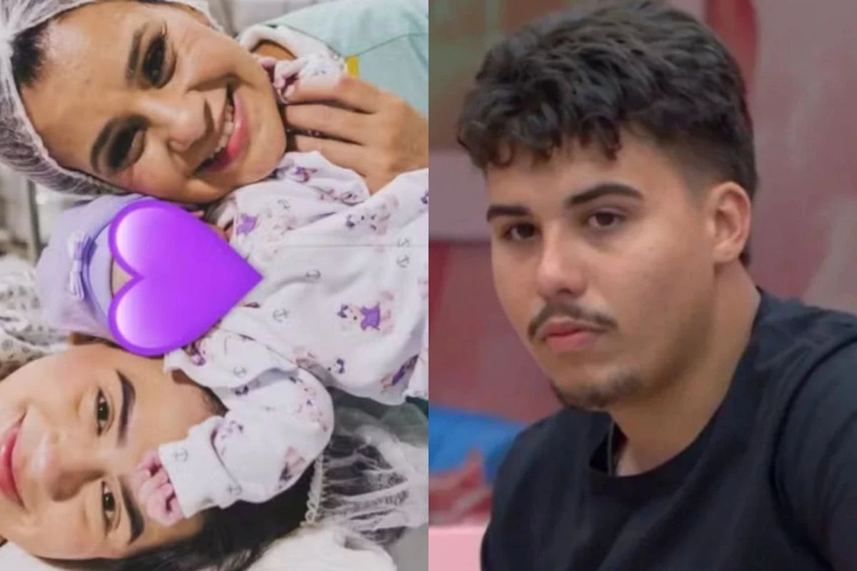 BBB26 nasce a pequena Aurora filha de Pedro Henrique e